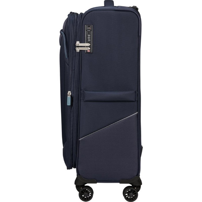 American Tourister Maleta Summerride Spinner Maleta 69 cm 4 Ruedas Azul Marino